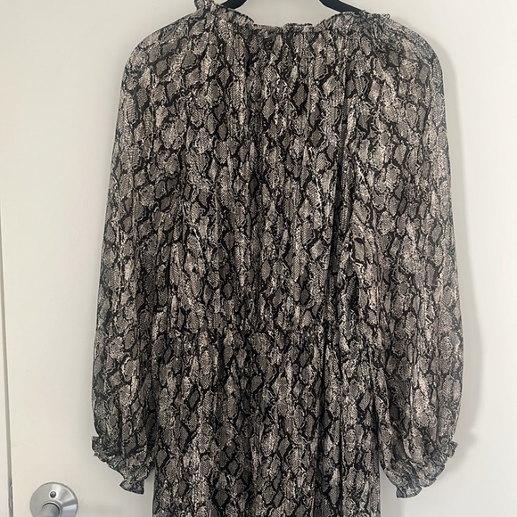 NWT ZARA ANIMAL PRINT MIDI DRESS size S - Picture 10 of 11